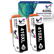 2x 410 XL Black Ink Cartridge For Epson Expression XP830 XP640 XP530 XP630 XP635