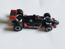 Small Micro Machine Plastic 1996 Indy style Race Car in Black No. 14 / A.J. Foyt