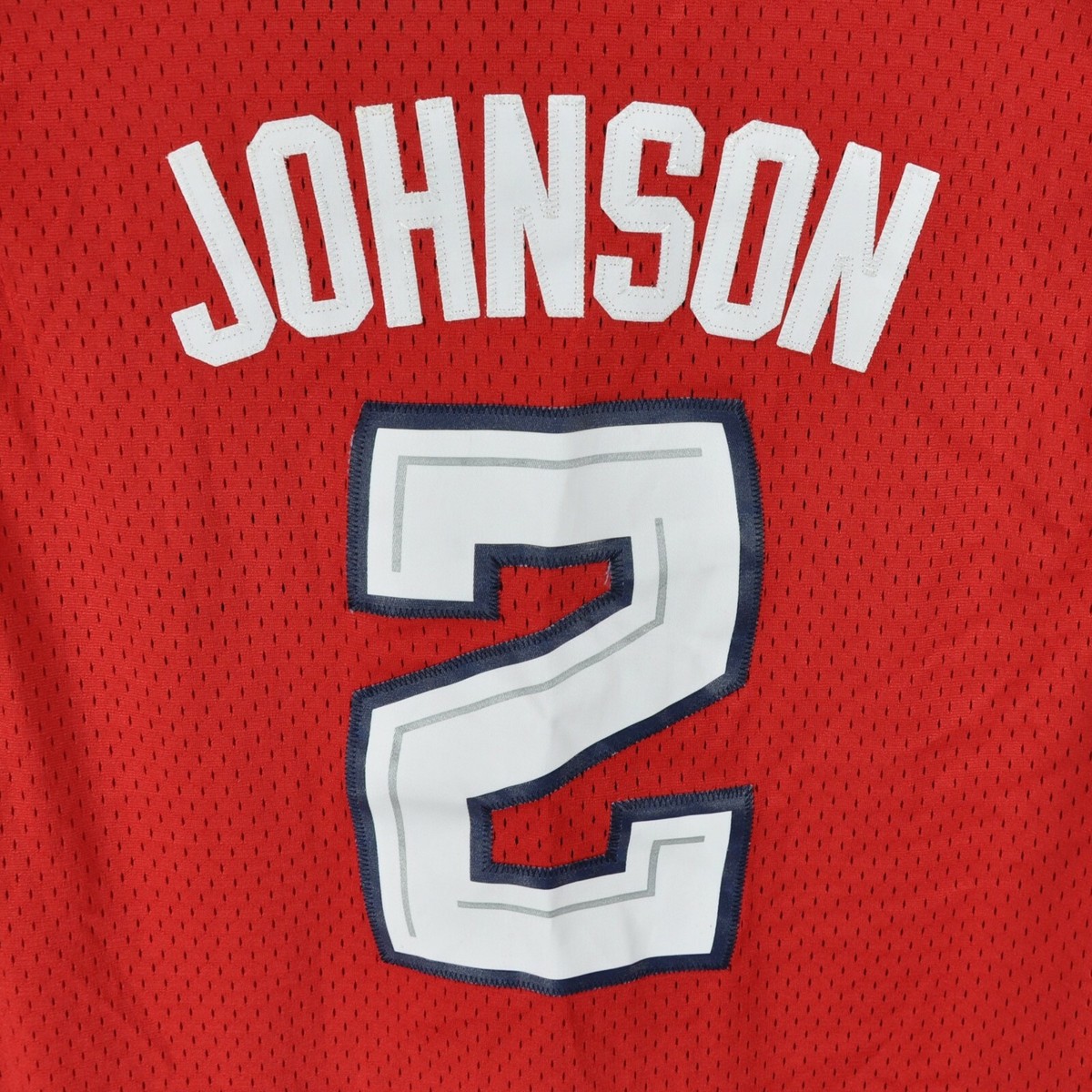 ATLANTA JOHNSON バスケットボールジャージ Mサイズ ATLANTA JOHNSON バスケットボールジャージ Mサイズ ATLANTA