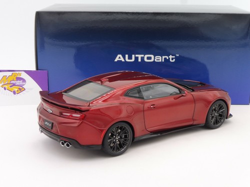 AUTOart 71208 # Chevrolet Camaro ZL1 Baujahr 2017 " garmetrotmetallic " 1:18 TOP - Bild 2 von 7