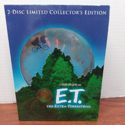 E.T. The Extra-Terrestrial (DVD, 2002, 2-Disc Set) Collectors Edition