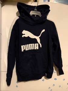 Suéter Infantil Puma encoste Com Capuz Azul Tamanho 6 Menino Criança | eBay