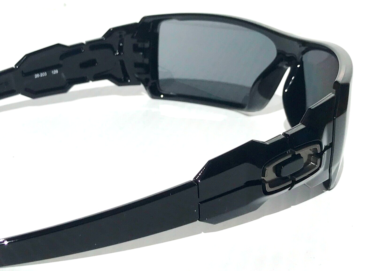 Oakley OIL RIG Polished Black POLARIZED Black iridium Lens Oakley OIL RIG Polished Black POLARIZED Black iridium Lens