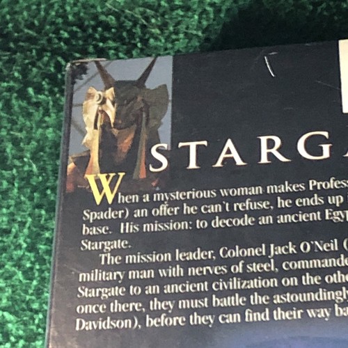 SEALED STARGATE VHS CASSETTE TAPE 1995 KURT RUSSELL SPADER SCI FI Neu - Bild 7 von 11