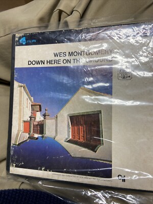 WES MONTGOMERY Down Here On The Ground 4 track REEL TAPE 7 1/2 ips Play Tested