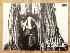 ROB ZOMBIE - Poster from 2016 - 16 x 12 in. (40 x 29 cm) - MINT CONDITION!