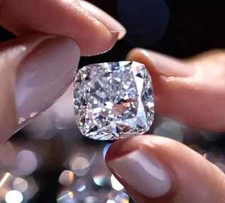 3 CT Cushoin Loose Lab Grown CVD Diamond Natural D VVS1 Clarity certified