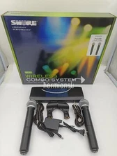 New Shure BLX288/PG58 Handheld Wireless Microphone System Come with2 Microphone