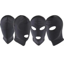 Elastic Breathable Mask Headgear Full Head Hood/Open Eyes Mouth Spandex Costumes