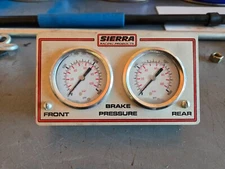 Sierra Racing Products Brake Pressure Gauge Set