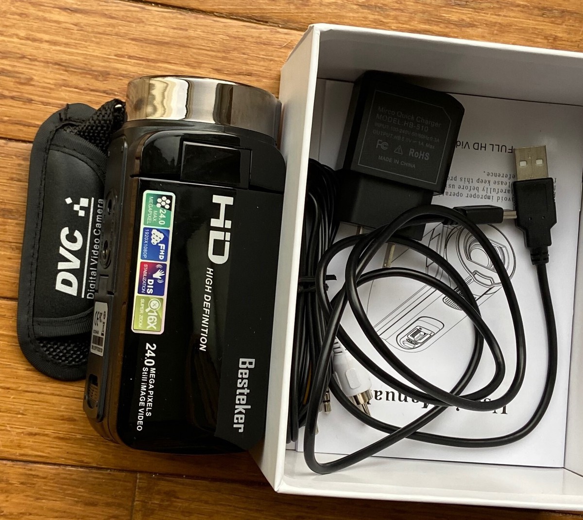 BESTEKER Video CAMERA CAMCORDER 1920X1080 FULL HD HDV-312P Digital