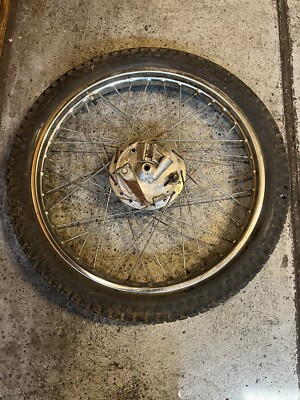 1974 Yamaha Dt I25 Dt 175  Front Wheel Brake Hub