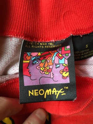 Neo Max Peter Max Vintage 1987 “sailing” Art Graphic Sweat Shirt  