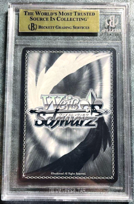 BGS 10 Weiss Schwarz Azur Lane Prinz Eugen Signed AZL/S102-T70SP