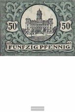 Zeulenroda Notgeld: Notgeld the City Zeulenroda bankfrisch 1920 50 Pfennig Zeule