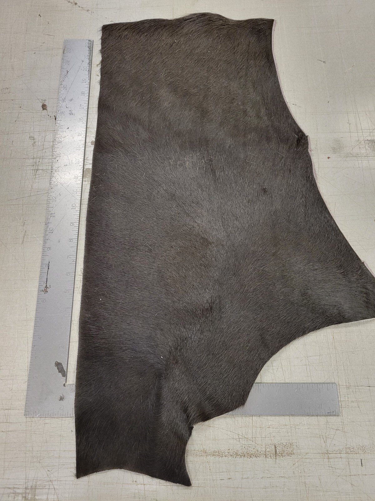 3 lbs. Bulk Scrap Leather Hair On Hide, Cowhide Remnants, Premium Leather