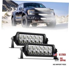 8" LED Light Bar - IP68 Waterproof - 2PCS Driving LED - Without DT