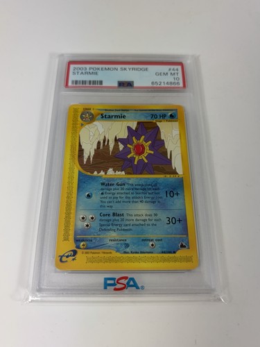 Starmie graded PSA 10 for sale on eBay