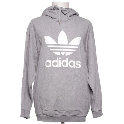 Adidas Originals, Kapuzenpullover, Größe: 38, Grau #psQ