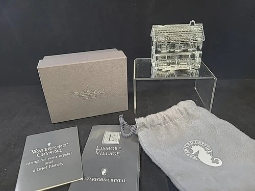 Vintage Waterford Crystal Lismore Village Post Office (SEE NOTES)