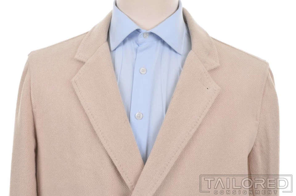 Blazer chaqueta abrigo deportivo BILLY REID liso marfil beige 100 % algodón para hombre - 42 R Foto 3 de 4