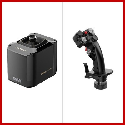 MOZA AB9 12Nm Flight Stick Base Force Feedback Base + MH16 Flight Stick