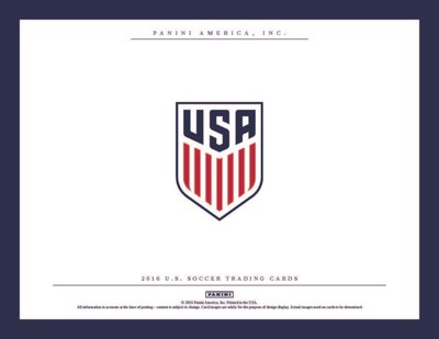 2016 Panini USA Soccer Women or Mens Team Box Set Base or Holo Pick From List