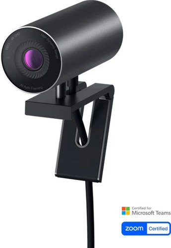Dell UltraSharp 4K HDR Webcam - Black WB7022 - 第 1/3 張圖片