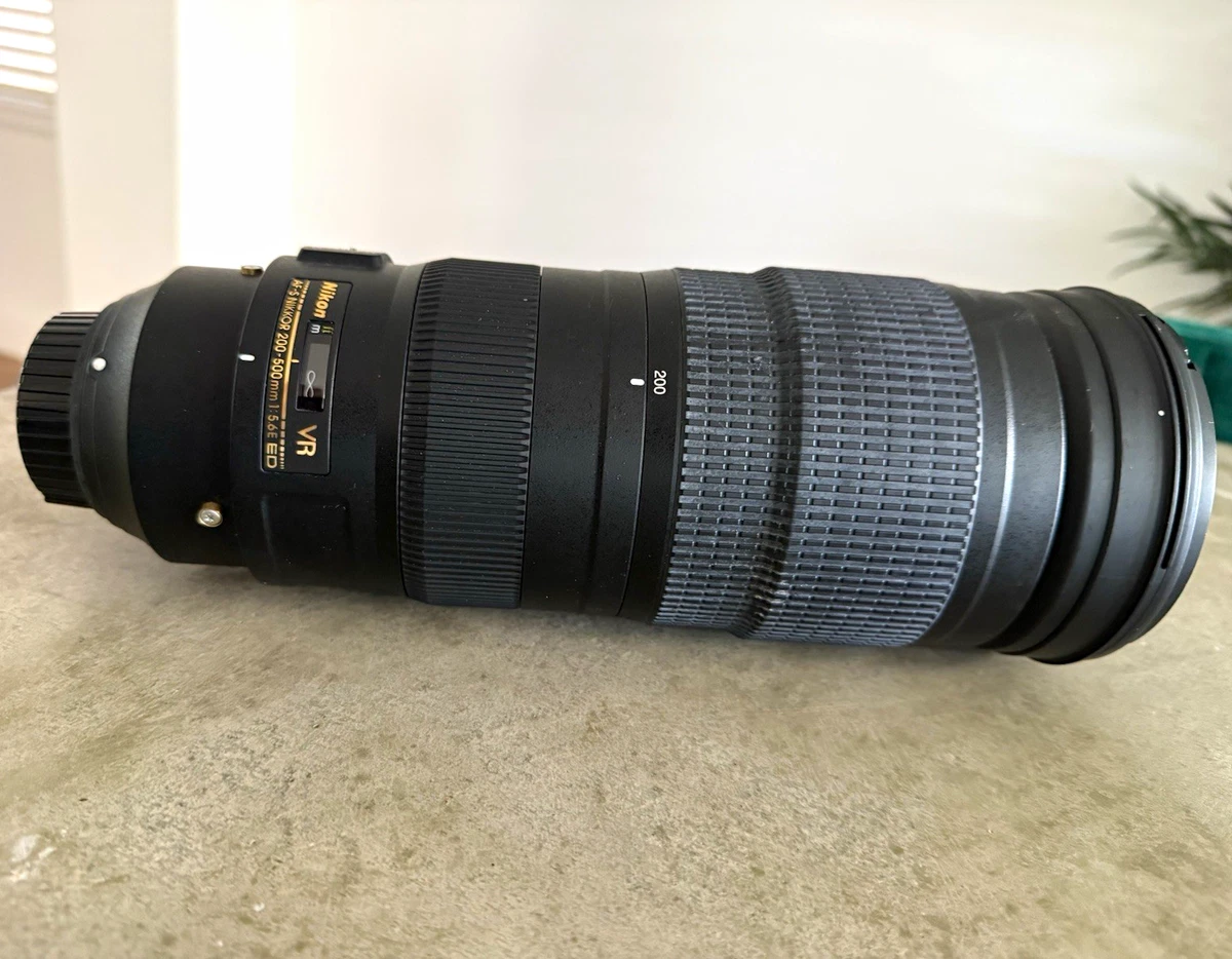 Nikon f/5.6 Camera Lenses 200-500mm Focal for sale | eBay