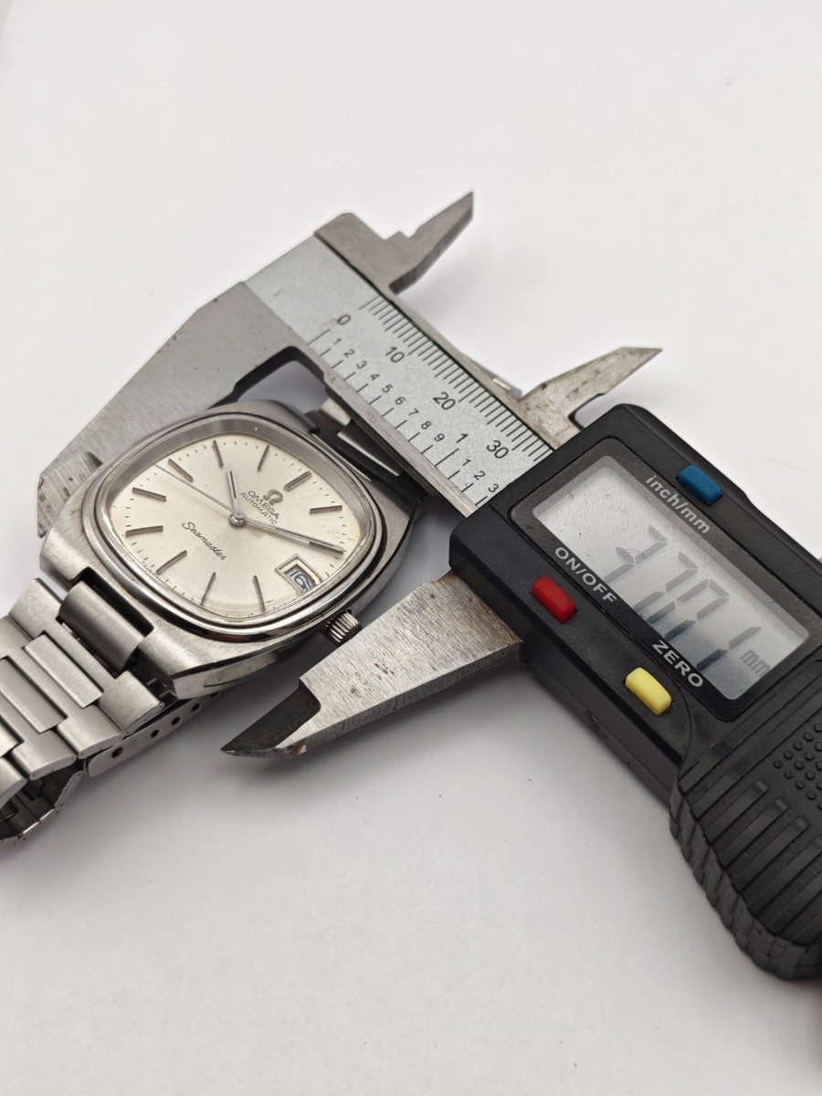 Stunning Omega Seamaster TV Case Mens Watch Circa 1977 Original
