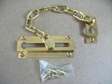 2 Stück Türsicherungskette Messing