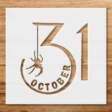 Halloween Pumpkin Faces DIY Crafts Stencil for Festive Home Decor - StencilAir