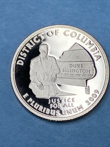 2009 S PROOF Washington Quarter Clad District Of Columbia