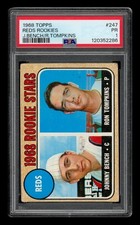 1968 Topps Set-Break #247 Reds Rookies J.Bench, R.Tompkins PSA 1 PR