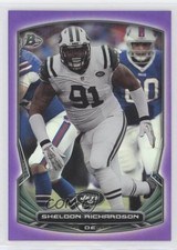 2014 Bowman Purple Foil Sheldon Richardson #33 1s8