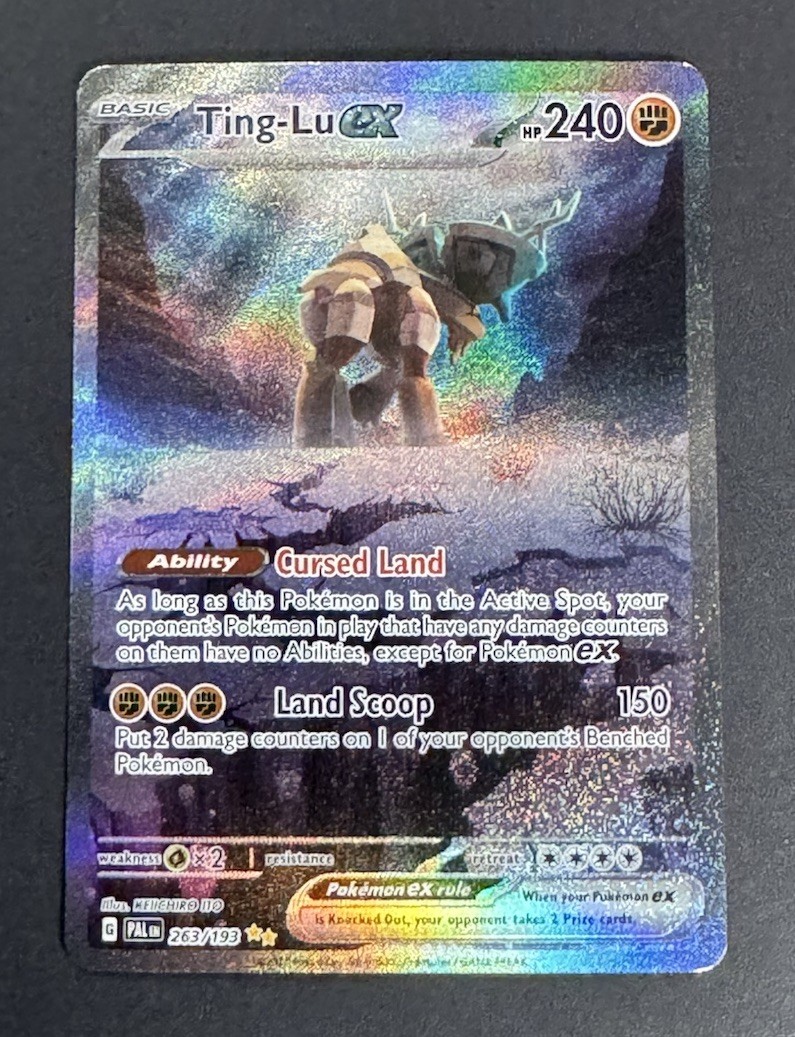 Ting-Lu ex 263/193 Special Illustration Rare Paldea Evolved Pokemon Holo NM