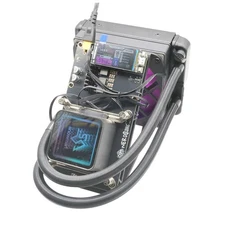 BitAxe NerdQAxe++ Rev 6.1 Hydro Bitcoin Solo Miner | Water-Cooled SHA-256