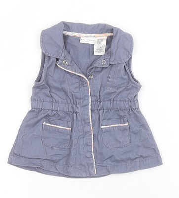 Basic-Jacke Mädchen UK-Größe 6-9 Monate Max Studio blau