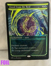 Freed from the Real (Neon Yellow) Secret Lair Drop Foil NM