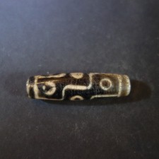 klasse 9-Augen Achat Dzi Perle aus Tibet