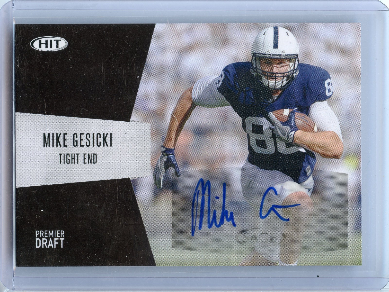 Mike Gesicki Sage Hit Autograph #A52 Base