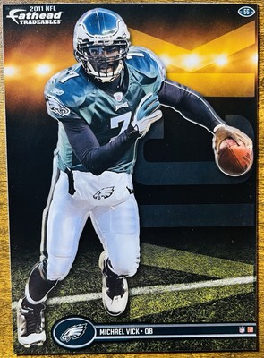2011 NFL FATHEAD TRADABLES 5X7 OVERSIZED MICHAEL VICK PHILADELPHIA EAGLES