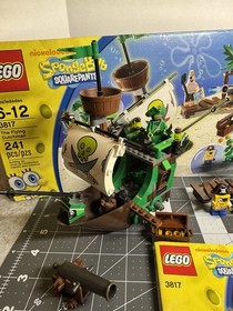 LEGO SpongeBob SquarePants: The Flying Dutchman (3817) 99% Complete Lantern Miss