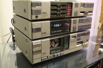 MIDI STEREO ANLAGE SABA MI380 + SABA MT380 + SABA CD380 + BLUETOOTH * GEWARTET *