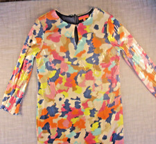 Designer Dress Villagallo Sequin Multi Color European Size 40 Shift/Sheath style