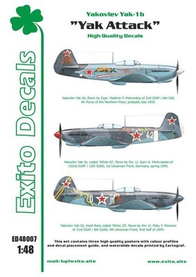 Exito Decals ED48007 1:48 ''Yak Attack''
