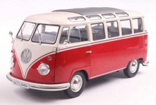 VW T1 Samba 1962 1:18 Red White Diecast Model Car  Solido