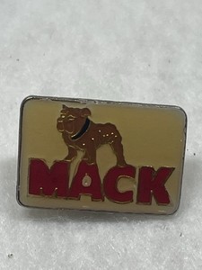 Vintage Mack Pitbull Hat Pin 
