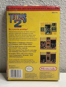Tetris 2 (NES) Nintendo Entertainment System Factory Sealed REV-A