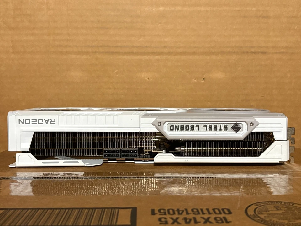 ASRock AMD Radeon RX 9070 XT Steel Legend 16GB Graphics Card *White* - Image 4 of 4